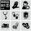 Medical icons set 2.