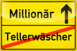 vom Tellerwäscher zum Millionär