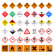 icon set dangerous good V