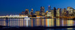 Vancouver BC City Skyline Reflection