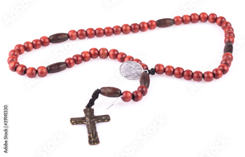 Photo: red rosary red rosary