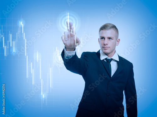 Photo: The trader. The trader.