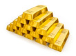 Gold bars pyramid Gold bars pyramid