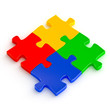Illustration: Jigsaw puzzle Jigsaw puzzle