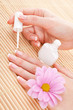 care for beautiful woman nails