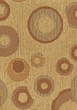 Beige upholstery texture with cycle pattern