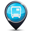 Symbole glossy vectoriel arrêt be bus / navette Symbole glossy vectoriel arrêt be bus / navette