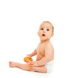 Baby in diaper