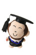 Soft Toy Graduation Monkey