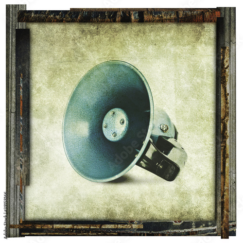 Photo: fine art megaphone fine art megaphone