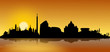 Rom Skyline Sonne