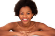 Sweet sexy ethnic girl smiling