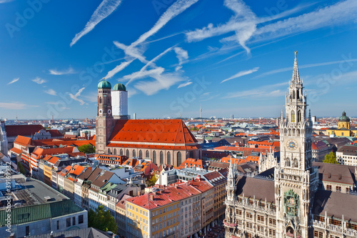 Photo: Aerial view of Munchen Aerial view of Munchen
