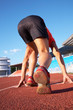 runner on start pose
