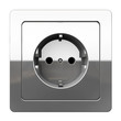 Illustration: Steckdose hochglanz metall Steckdose hochglanz metall
