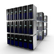 Illustration: Several interconnected computer working together Several interconnected computer working together