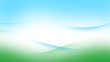 Moving lines on a green-blue gradient