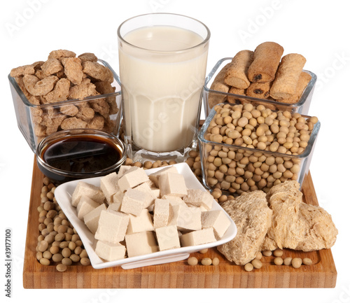 Photo: Soy products Soy products