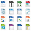 Vector: File Icons -Ringbuch- File Icons -Ringbuch-