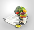 Photo: Ideas for food and seasoning in spoons Ideas for food and seasoning in spoons