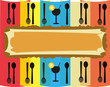 Artwork for food and beverage menu Artwork for food and beverage menu