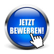 Vektor: BEWERBUNG - blue icon BEWERBUNG - blue icon