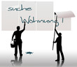 Werbefläche - suche Wohnung