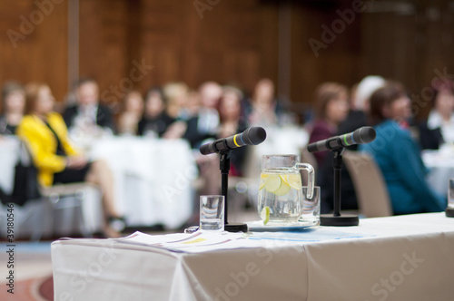 Photo: Business conference Business conference