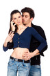 Photo: Two lovers in foreplay Two lovers in foreplay