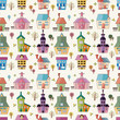 seamless house pattern