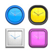 four different clocks