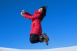 Young Girl Jumping