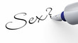 Illustration: Stift Konzept - Sex? Stift Konzept - Sex?
