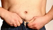 Overweight man