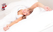 woman in bed