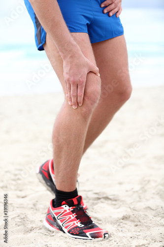 Photo: Knee pain - runner injury Knee pain - runner injury