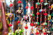 Elephants in market