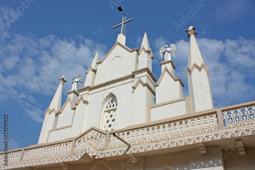 Photo: Church in Kerala , India Church in Kerala , India