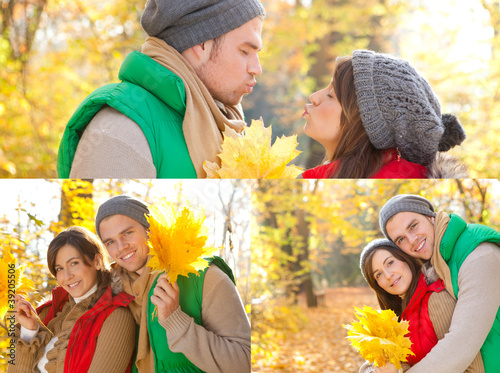 Photo: liebespaar im herbst liebespaar im herbst