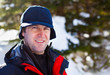 Man with cap outdoor