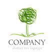 Logo abstract tree # Vector