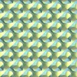 holographic hearts. seamless background