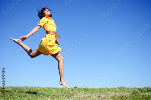 Photo: happy teenager girl happy teenager girl