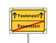 Fastenzeit Essenszeit