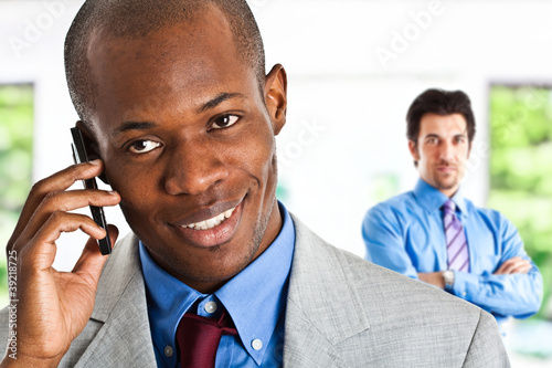 Photo: Businessman on the phone Businessman on the phone