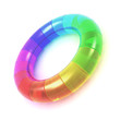 3D Colour glass wheel - Rainbow