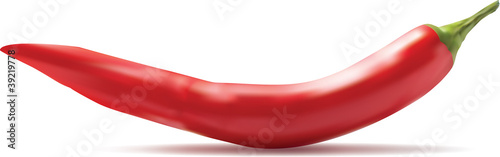 Vector: Red Chili Pepper Red Chili Pepper