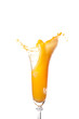 Orange splash
