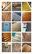 Bois, plancher, parquet, lambris, menuiserie, ossature