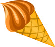 Glace au chocolat